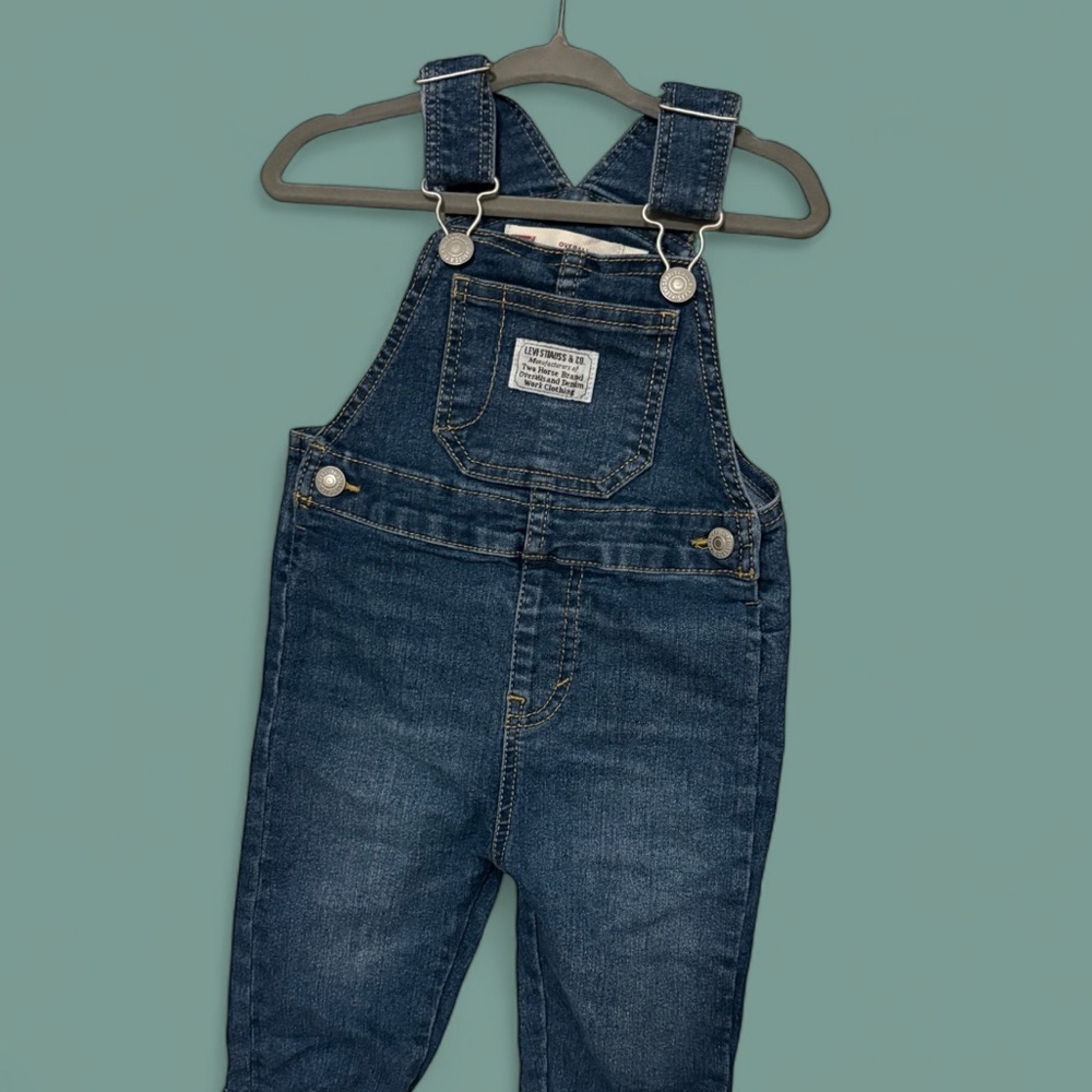 Levi's 12 month Classic Blue Denim Overalls